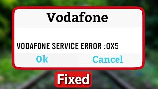 Vodafone service error 0x5  How to fix  Hindi  2020 [upl. by Kloster]