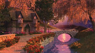 Cottagecore Spring Country House Ambience  Uplifting Nature Sounds Calming River [upl. by Sirrom]