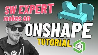 Beginners Tutorial using FREE Onshape 3D CAD [upl. by Nailil340]