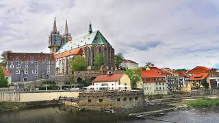 4K Germany Görlitz City Street Walk 1 [upl. by Eelhsa]