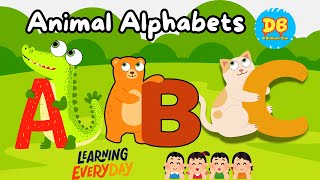 Animal Alphabets ABC Animal Friends A to Z Animal Adventures Animal Alphabet Fun Alphabet Safari [upl. by Elianore]