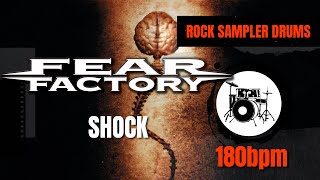 Fear Factory  Shock DRUM TRACK 🥁 [upl. by Godiva]