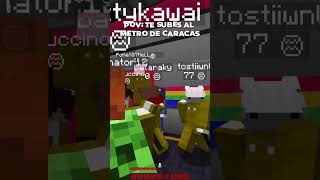 Metro De Caracas Venezuela 2017 fypシ danieth latam venezuela twitch venezolano minecraft [upl. by Sheelagh]