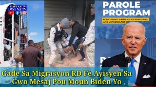 Yo Retire Ayiti Nan Program Biden NanGade Sa Migrasyon Sendomeng Fè Yon AyisyenTibebeLanmò [upl. by Anoynek]