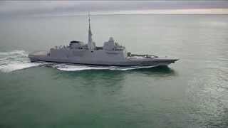 Multimission Frigate FREMM Normandie [upl. by Aissak]