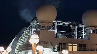 Grand Princess Alaska at Night [upl. by Izzy]