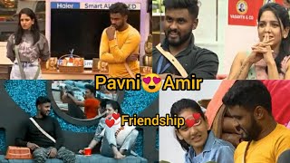 Bigg Boss 5 Pavni😍Amir Friendship Whatsapp Statussnazzyedit2982 [upl. by Lerrad303]