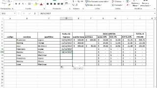 Crear planilla de pagos en excel [upl. by Conchita949]