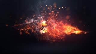 Fire Logo Intro After Effects template [upl. by Yunfei871]