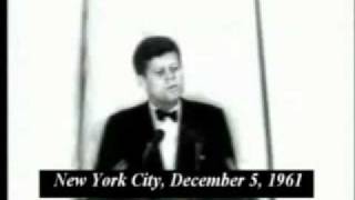 December 5 1961  President John F Kennedys Address at the National Football Foundation [upl. by Clem]