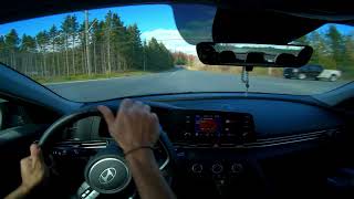 4K POV Drive Afternoon Hyundai Elantra Preferred SE 2024 Canada [upl. by Malachi]