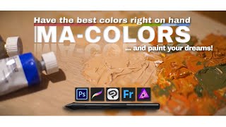 🎨Digital Art Painting colors and Textures for Photoshop and Procreate [upl. by Inava982]