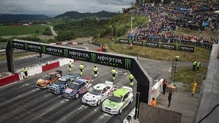 Highlights from Hell Norway Ken Block gets THIRD at his first FIA World RallyX Championship race [upl. by Sirej]