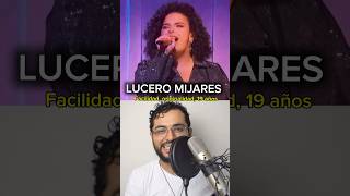 ¿Quién canta mejor LA CIGARRA LUCERO o FABIOLA vocalcoachreaccion [upl. by Ydarb]