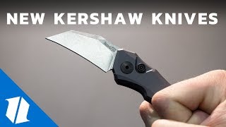 NEW Kershaw Knives  SHOT Show 2019 [upl. by Aniretac]