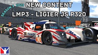 Test New Content Ligier JS P320 [upl. by Ileyan]