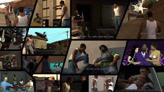 GTA San Andreas The Movie  All Cutscenes 4K [upl. by Roderick]