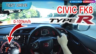 2019 FK8 Honda Civic Type R  Malaysia POV Test Drive [upl. by Jari526]