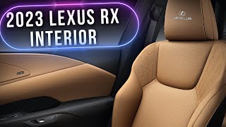 2023 Lexus RX 350  ALL INTERIOR COLORS [upl. by Amathist221]