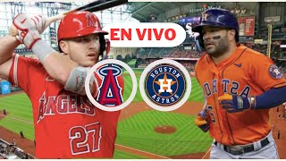 ASTROS DE HOUSTON VS ANGELES DE ANAHAIN  MLB EN VIVO  PLAY BY PLAY [upl. by Tabitha180]