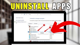 How To Uninstall Programs on Windows 11 EASY [upl. by Mohl946]