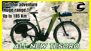 All New Cannondale Tesoro  Adventure ebike with Bosch performance line CX 2025 [upl. by Atinrahs]