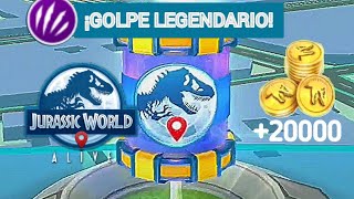 🔥 ASALTO MASTER 🔥 GOLPE LEGENDARIO  JURASSIC WORLD ALIVE [upl. by Euqinwahs]