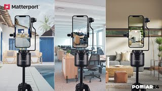 Matterport Axis  Uchwyt ze statywem do wirtualnych spacerów 3D [upl. by Anelrihs]