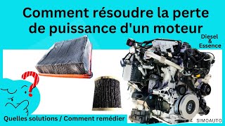 Comment résoudre la perte de puissance dun moteur   SIMOAUTO [upl. by Atinahs801]