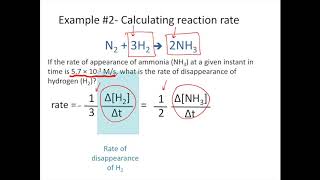 Reaction Rates and Stoichiometry Chemistry Tutorial [upl. by Eartnoed509]