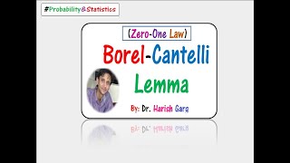 BorelCantelli Lemma and its Examples [upl. by Algy36]