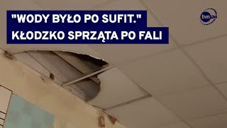 Kłodzko Jelenia Góra  tam już sprzątają po powodzi Relacje reporterów TVN24 [upl. by Nyrad]