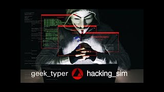 Geek Typer Hacking Simulator  hacking  Prank Apps  GeekTyper Reveal [upl. by Pierrette851]