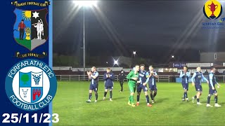 251123 Tranent v Forfar Athletic [upl. by Creedon]