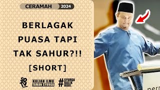 SYAMSUL DEBAT  BERLAGAK PUASA TAPI TAK SAHUR SHORT [upl. by Verner]