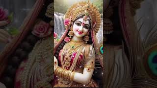 Radha Radha Radha Radha viral bhajan kirtan shortvideo [upl. by Nanete819]