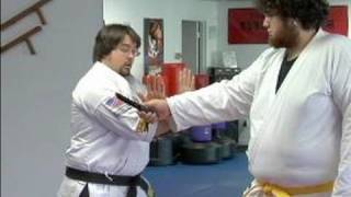 The Jujitsu Armbar  How to Use an Armbar Against a Knife Thrust [upl. by Anaujd]