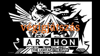 Archon The Light and The Dark 1983 C64 végigjátszás kommentárral [upl. by Neelac323]