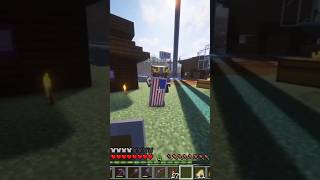 I didnt know banners were so fun  minecraft minecraftshorts funny [upl. by Yborian]