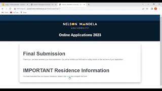 How to apply at NMU Nelson Mandela University in 2022 for 2023 admission Step by Step [upl. by Atiran]