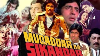 Muqaddar Ka Sikandar Movie Part 3Bollywood Classical Movie 🍿🍿🍿🎥 [upl. by Astiram564]