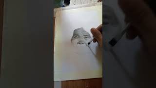 Apo Whang Od in freehand potraitart potraitart artandcraft artisart artdrawing sketch [upl. by Eirrot]