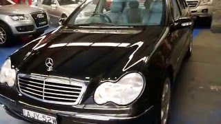 2001 MercedesBenz C180 Kompressor Avantgarde W203 [upl. by Okram165]