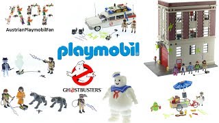 Alle Playmobil Ghostbusters Spielsets 2017  Playmobil Build Review [upl. by Henning]