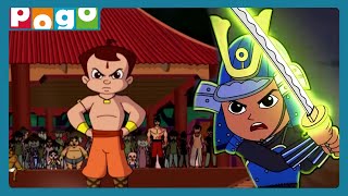 Little Singham 🦁 Chhota Bheem 👊 10 days 10 villains 😮 Navratri Special  PogoChannel [upl. by Ellimaj]