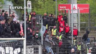 SV Babelsberg 03 vs FC Energie Cottbus Pyro und Platzsturm [upl. by Blalock]