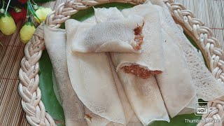 Patishapta Recipe Bengali Patishapta Bangladeshi patisapta pitha Recipe [upl. by Llain861]