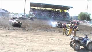 Hardin MT Demolition Derby 2012 Main Event [upl. by Nnomae]