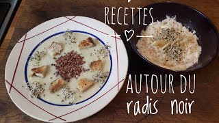 RECETTES 🍁AUTOMNALES 🍂 AUTOUR DU RADIS NOIR [upl. by Isiah]