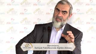 Hanımların İlahiyat Fakültesinde Eğitim Alması  Nureddin Yıldız [upl. by Elva]